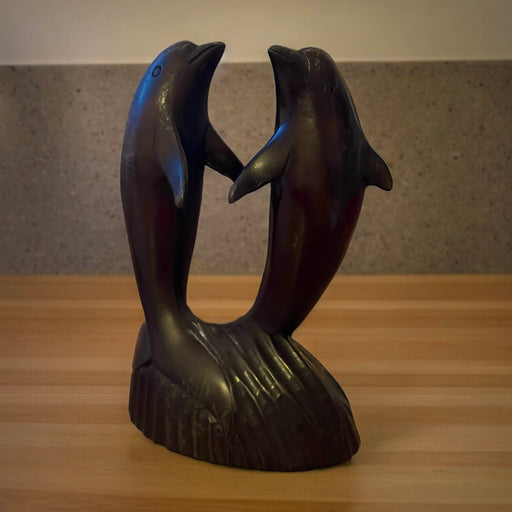 Figurilla Delfin Doble 16cm