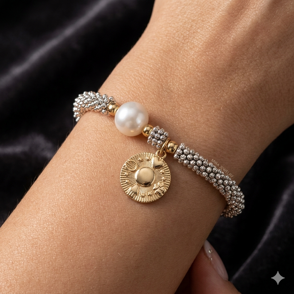 Pulsera Pewter Buena Fortuna