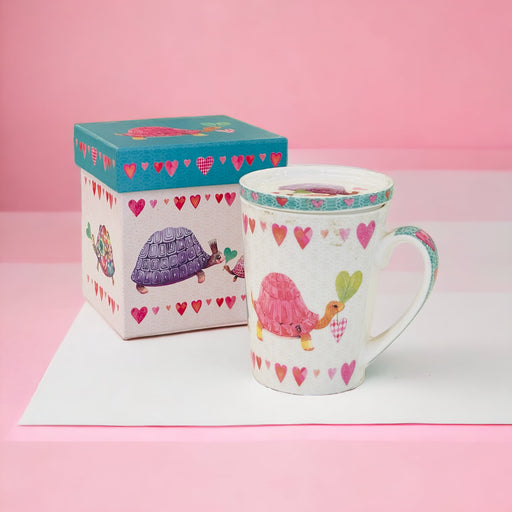 Tarro Tortugas PPD Mug with Lid