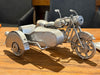 MOTOCICLETA A ESCALA SIDE WINDER GRIS