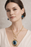 Set Collar y Aretes Galaxia Nocturna