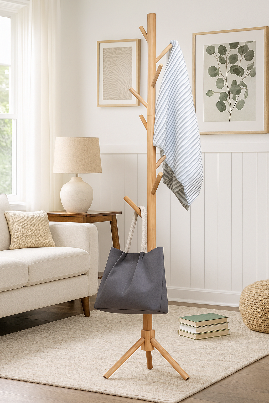Perchero Light Wooden Rack- HaustentiK
