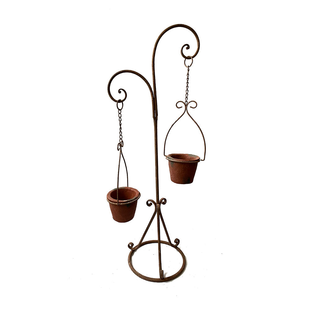 Macetero 2 Macetas Colgantes