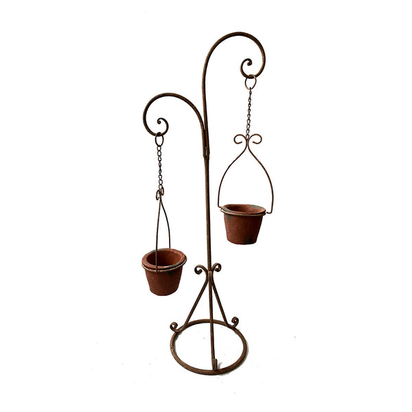 Macetero 2 Macetas Colgantes
