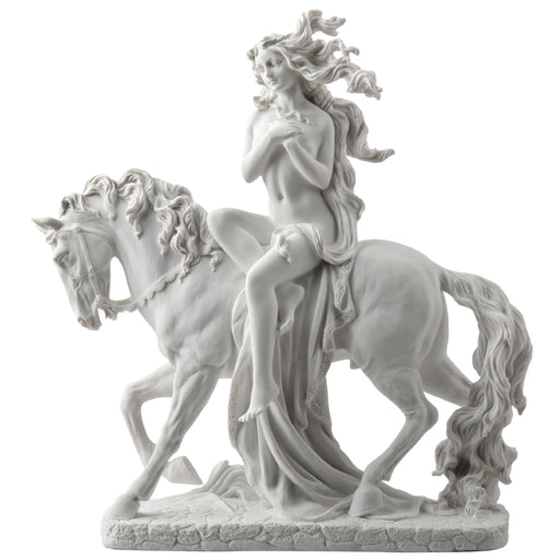 Estatuilla Lady Godiva en Caballo