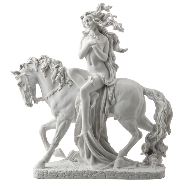 Estatuilla Lady Godiva en Caballo