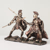 Mini Estatuilla Aquiles contra Hector 9 cms LM1