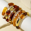 Juego de 5 pulseras Vintage Cafe
