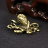Figura Pulpo Mini de laton