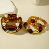 Juego de 5 pulseras Vintage Cafe