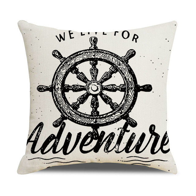 Funda para cojín We Live For Adventure