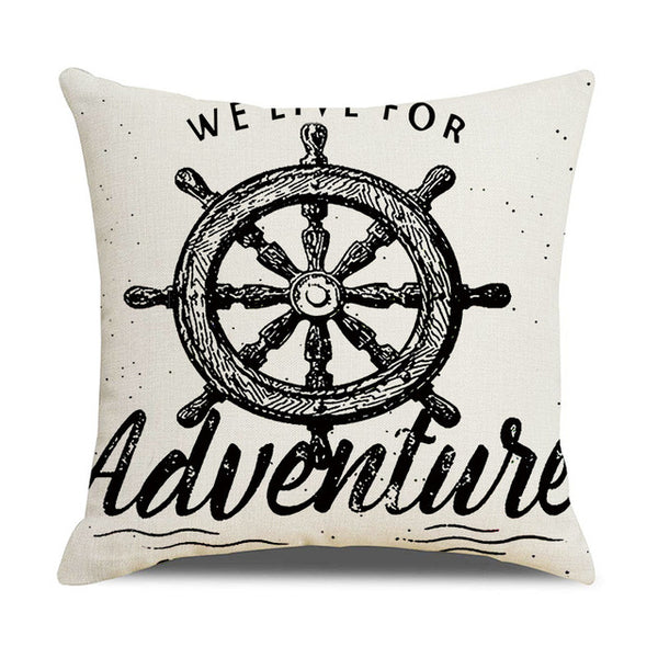 Funda para cojín We Live For Adventure