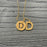 Collar Doble Letra