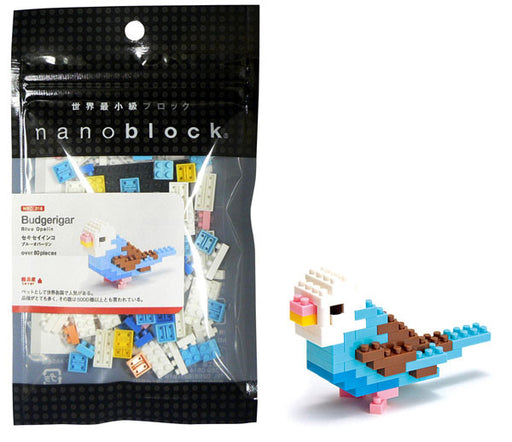 Nanoblock  Periquito Australiano Azul