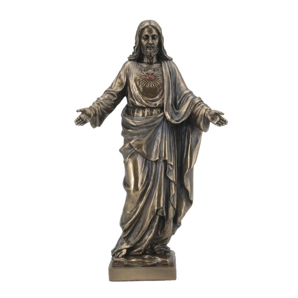 Estatuilla Sagrado Corazon de Jesus con Brazos Abiertos