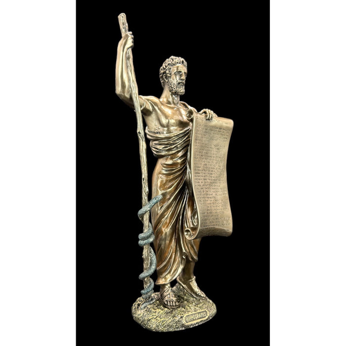 Estatuilla Juramento de Hipócrates