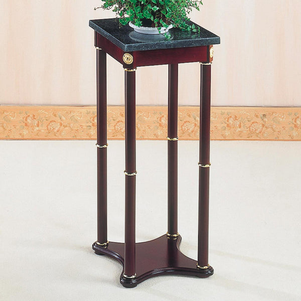 MESA PEDESTAL CHERRY GREEN SQUARE