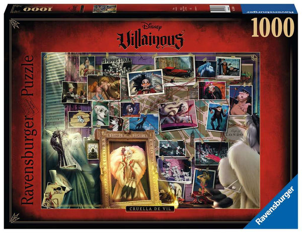 Rompecabezas Disney Villanos Cruella Devil