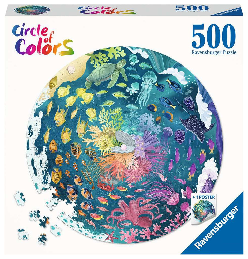 Rompecabezas Circular Animales Marinos