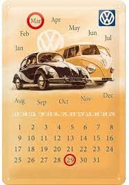 CALENDARIO 20X30 VW SEDAN & COMBI