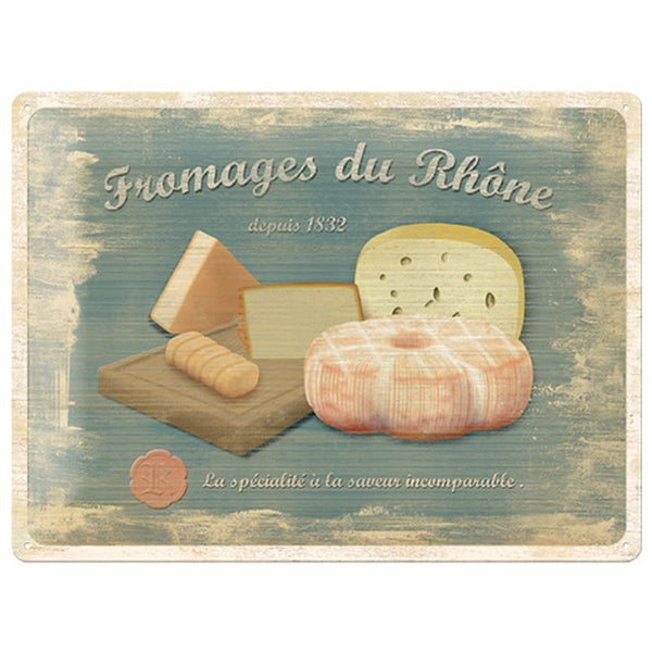 CARTEL 30X40 FROMAGES DU RHONE