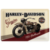 CARTEL 20X30 HARLEY 750 FLATHEAD