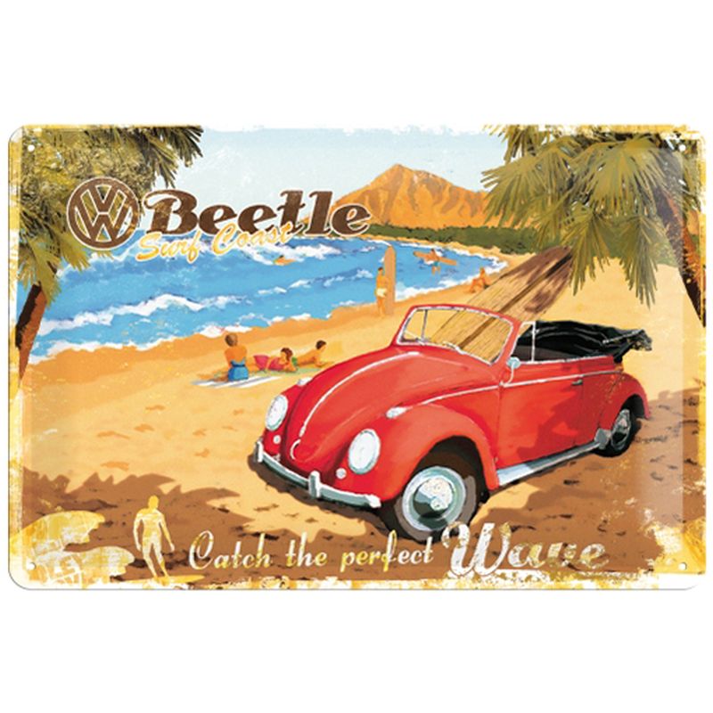 CARTEL 20x30 VW COVERTIBLE CATCH PERFECT
