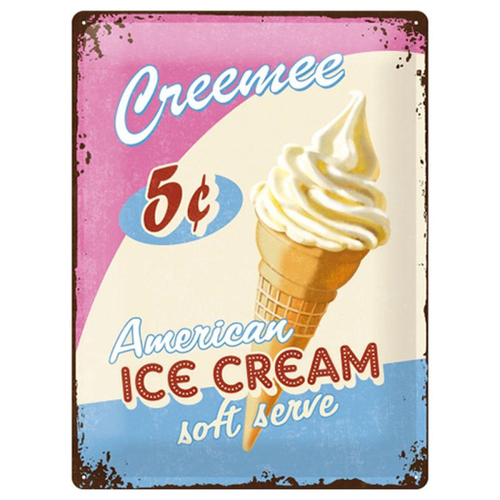 CARTEL 30X40 ICE CREAM