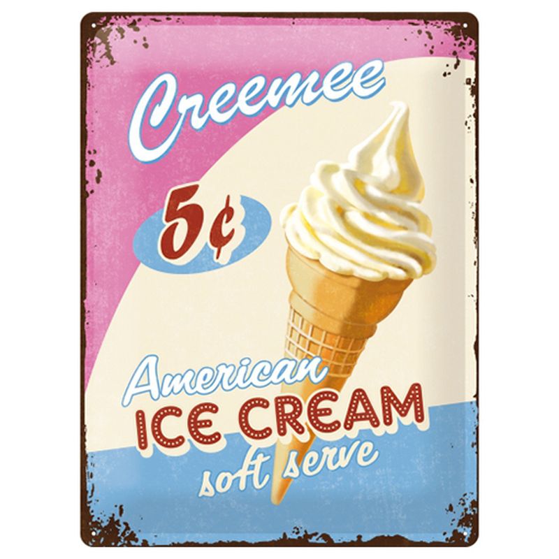 CARTEL 30X40 ICE CREAM