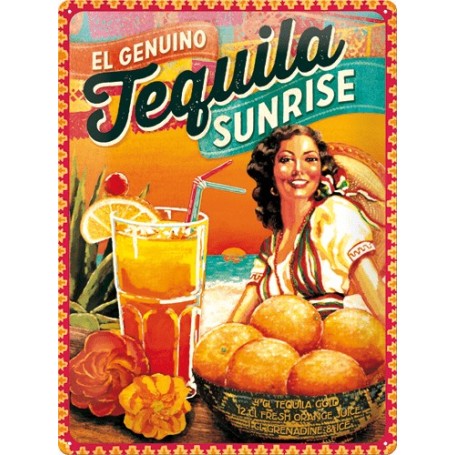 CARTEL 30X40 TEQUILA SUNRISE