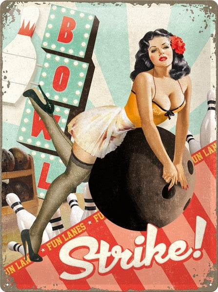 CARTEL 30X40 BOWL STRIKE