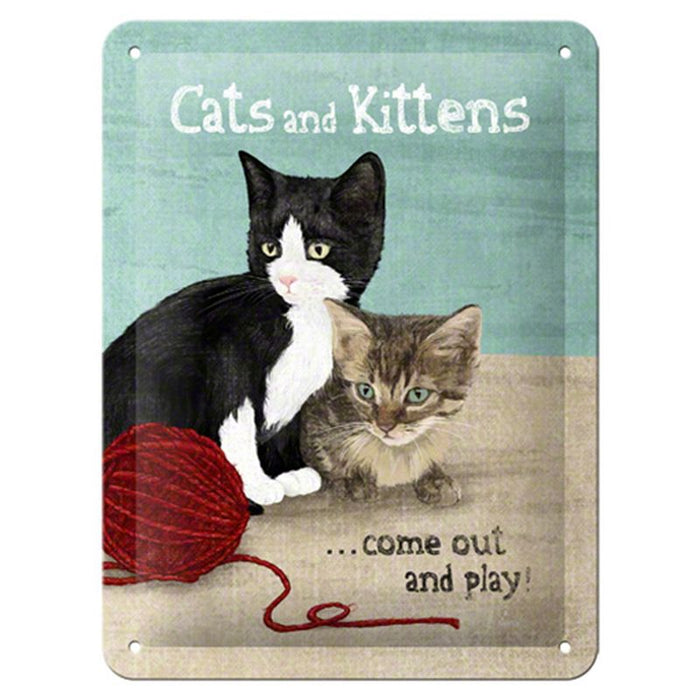 CARTEL 15X20 CATS AND KITTENS