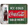 CARTEL 15X20 COCA-COLA ICE COLD SOLO HER