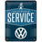 CARTEL 15X20 VW SERVICE