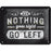 CARTEL 15X20 GO LEFT