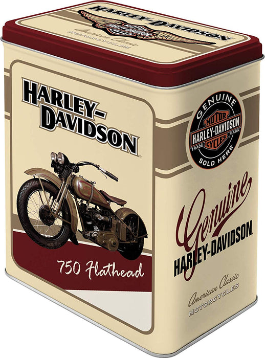 CAJA DE METAL L HARLEY 750 FLATHEAD
