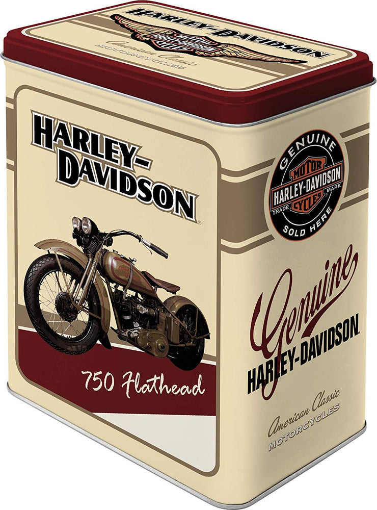 CAJA DE METAL L HARLEY 750 FLATHEAD