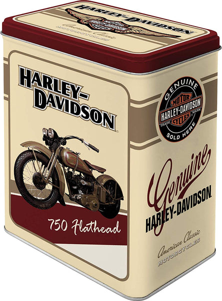 CAJA DE METAL L HARLEY 750 FLATHEAD