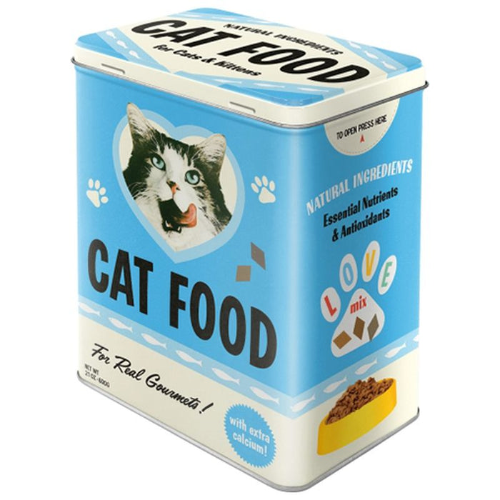 CAJA METALICA L CAT FOOD