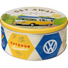 CAJA METALICA CIRCULAR VW COMBI LETÂ´S GET AWAY