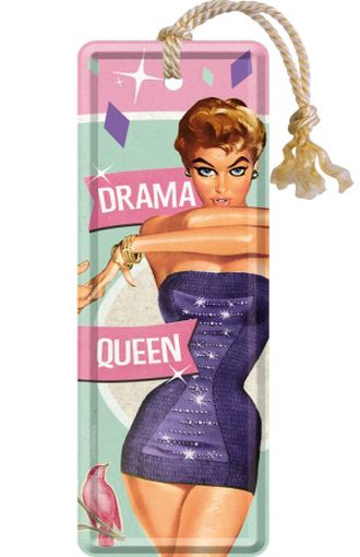 SEPARADOR LIBRO DRAMA QUEEN