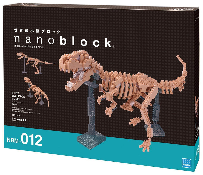Nanoblock Dinosaurio T-Rex Esqueleto Ed. Grande