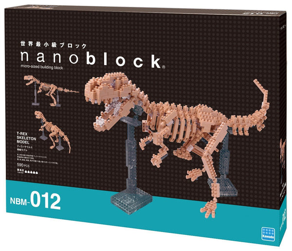 Nanoblock Dinosaurio T-Rex Esqueleto Ed. Grande