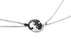 COLLAR DOBLE YING YANG GATOS