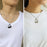 COLLAR DOBLE YING YANG GATOS