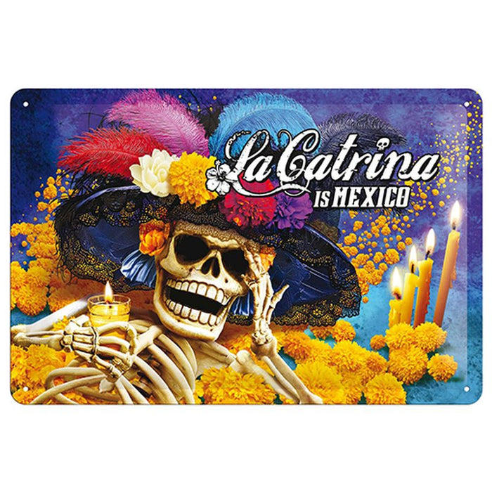 CARTEL 20X30 LA CATRINA IS MEXICO