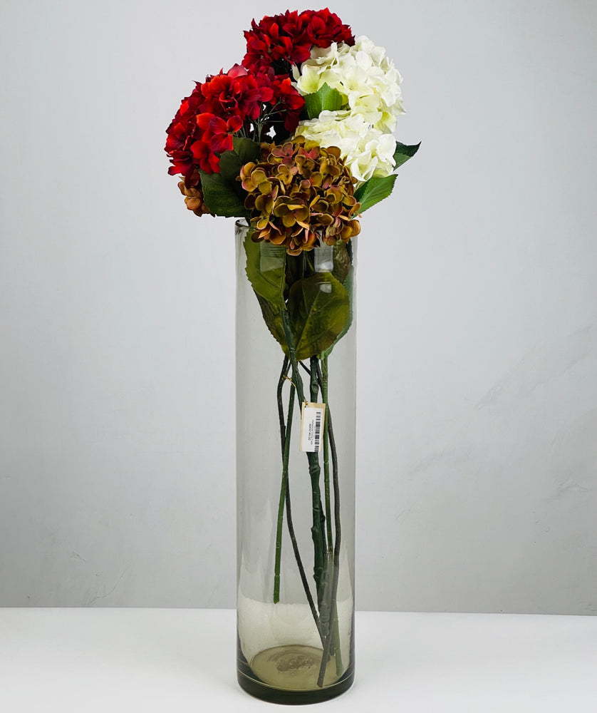 Florero Cilindro de cristal