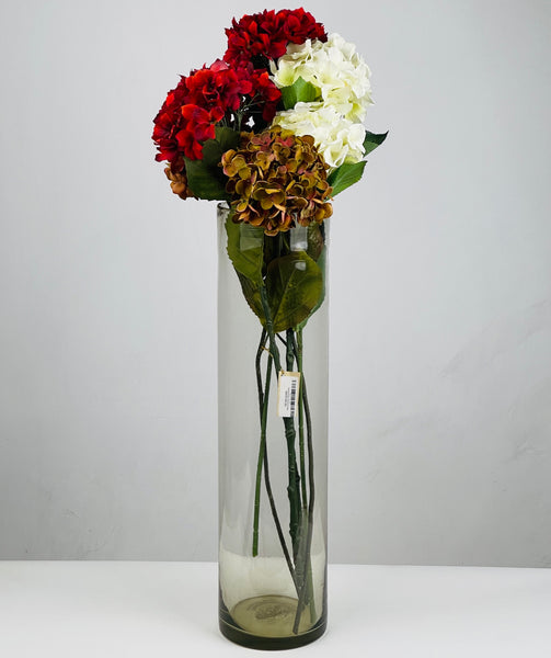 Florero Cilindro de cristal