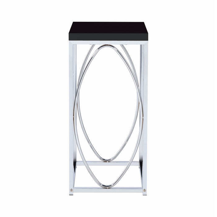 MESA LATERAL CHROME BLACK