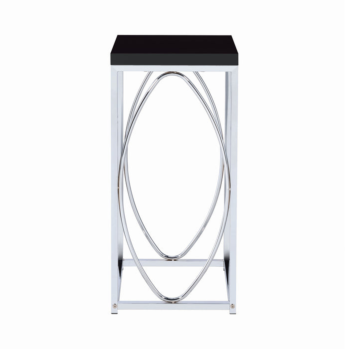 MESA LATERAL CHROME BLACK